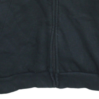 adidas Men's Black Full Zip Hoodie L Sports Fleece Sweatshirt