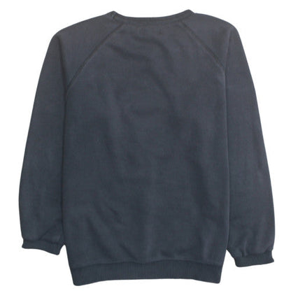 Adidas Men's Black Trefoil Crew Neck Sweatshirt Size M Regular Fit