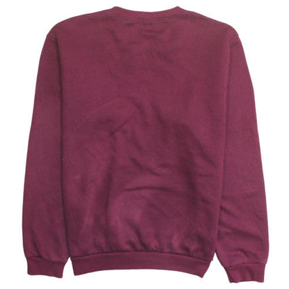 Nike Men's Red Air Logo Crew Neck Pullover Sweatshirt L