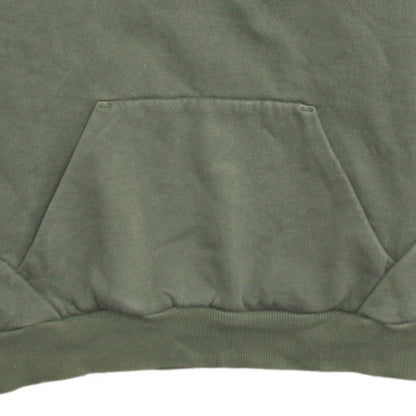 Puma Men's Green Pullover Hoodie L Regular Fit Fleece