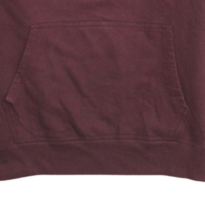 Champion Men's Brown 1/4 Zip Fleece Sweatshirt M Regular Fit