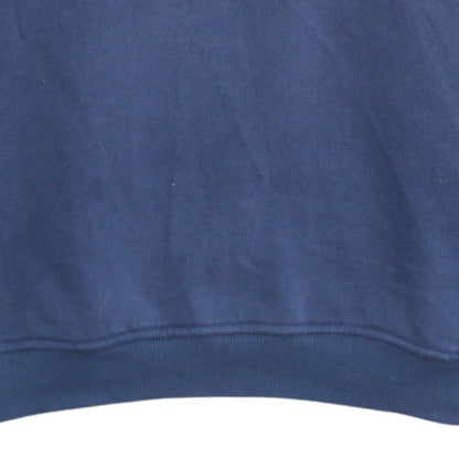 Umbro Men's Blue Sweatshirt M Regular Fit Crew Neck Pullover
