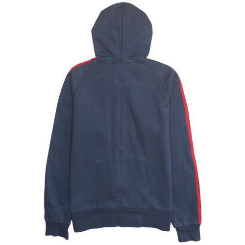 Adidas Men's Blue Full Zip Hoodie Size M Sportswear