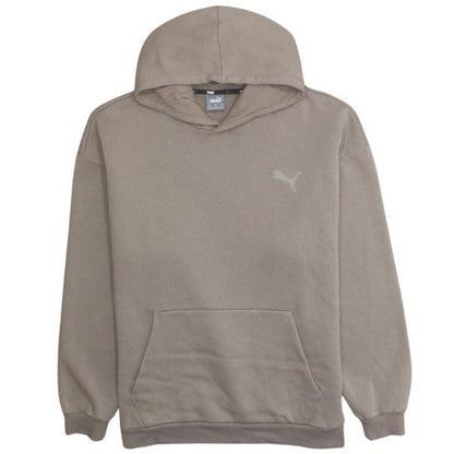 Puma Men's Brown XL Pullover Hoodie Fleece Sweatshirt