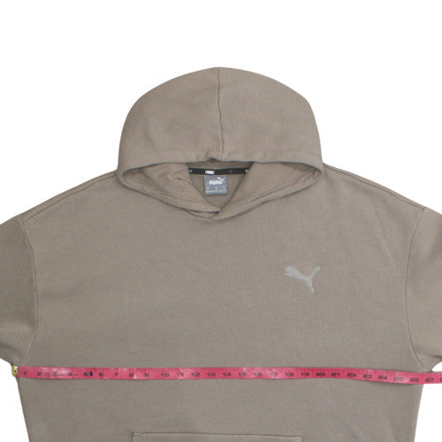 Puma Men's Brown XL Pullover Hoodie Fleece Sweatshirt