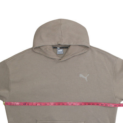 Puma Men's Brown XL Pullover Hoodie Fleece Sweatshirt