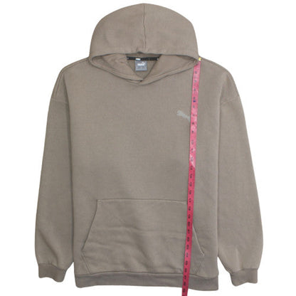 Puma Men's Brown XL Pullover Hoodie Fleece Sweatshirt