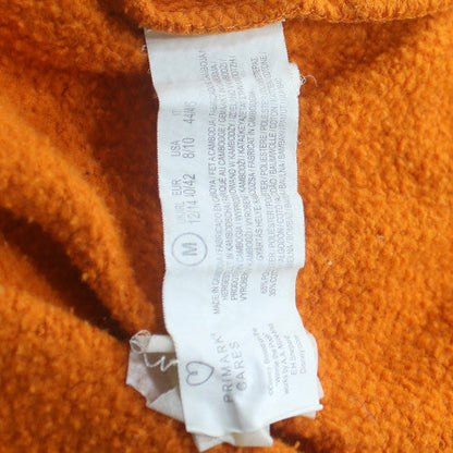 Disney Girls Orange Tigger Hoodie - Medium 10-12 Years Pullover Fleece