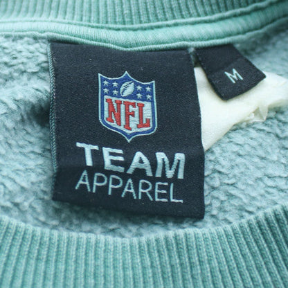 NFL Team Apparel Miami Dolphins Men's Green M Crew Neck Sweatshirt