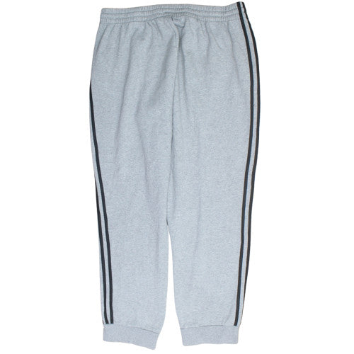 Adidas Mens Grey 2XL Jogger Sweatpants Elastic Waist Track Pants