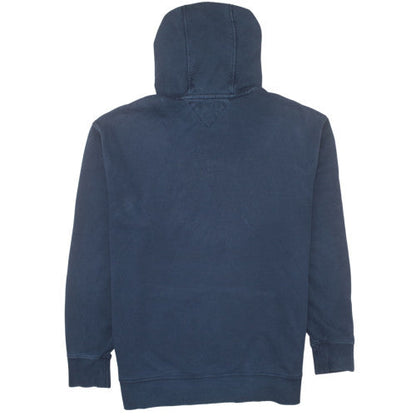 Tommy Hilfiger Men's Blue Pullover Hoodie Size M NY Logo Sweatshirt
