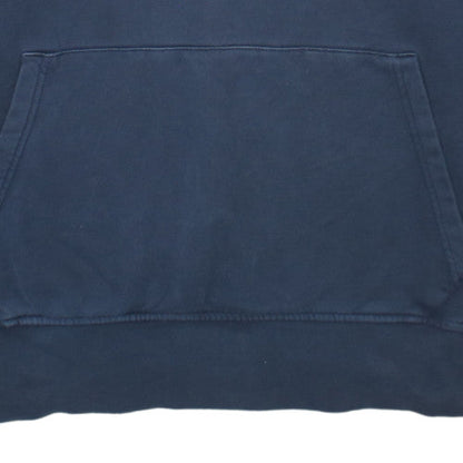 Tommy Hilfiger Men's Blue Pullover Hoodie Size M NY Logo Sweatshirt