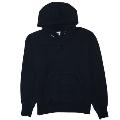Nike Men's Black Pullover Hoodie M Regular Fit Fleece Sportswear