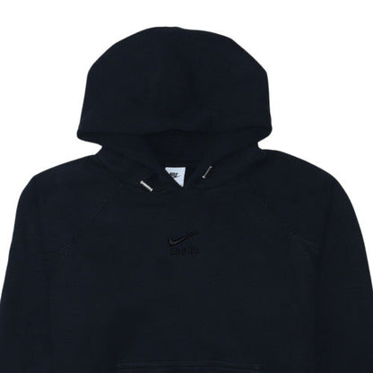 Nike Men's Black Pullover Hoodie M Regular Fit Fleece Sportswear