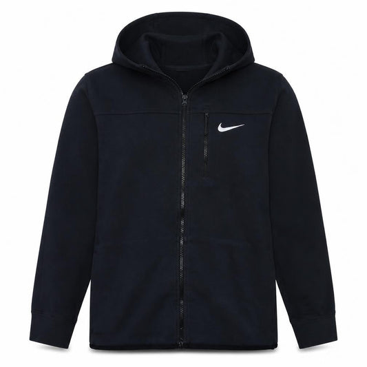 Nike Men's Black Full Zip Hoodie XL Regular Fit Sportswear