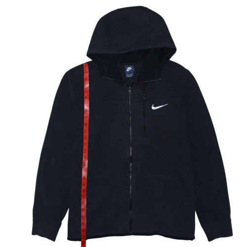 Nike Men's Black Full Zip Hoodie XL Regular Fit Sportswear
