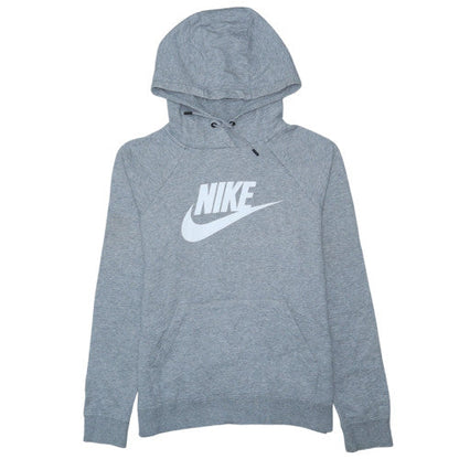 Nike Men's Grey Pullover Hoodie Medium Sportswear Sweatshirt