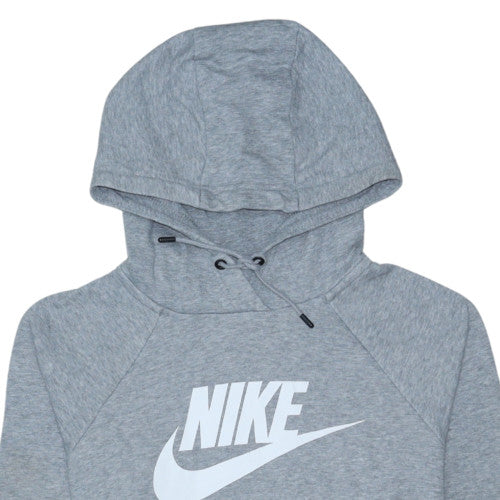 Nike Men's Grey Pullover Hoodie Medium Sportswear Sweatshirt