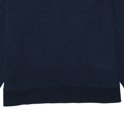 Adidas Men's Blue Crew Neck Pullover Sweatshirt L Sports Fleece