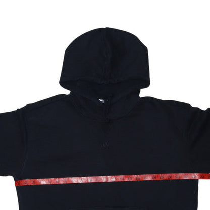 Adidas Mens Black Pullover Hoodie Size XL Classic Sportswear