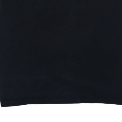 Ralph Lauren Men's Black Custom Fit Polo Shirt XL Slim Cotton