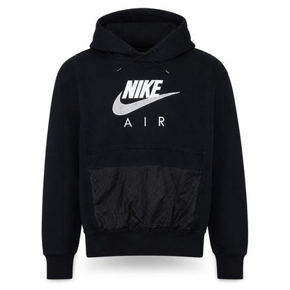 Nike Air Men's Black XS Pullover Hoodie Cotton Blend