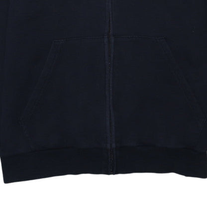 Adidas Men's Black Full Zip Hoodie L Regular Sports Fleece
