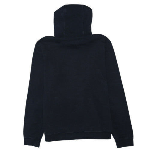 Nike Men's Black Pullover Hoodie M Logo Fleece Sweatshirt