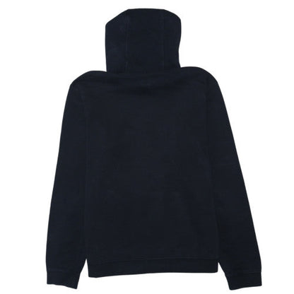 Nike Men's Black Pullover Hoodie M Logo Fleece Sweatshirt