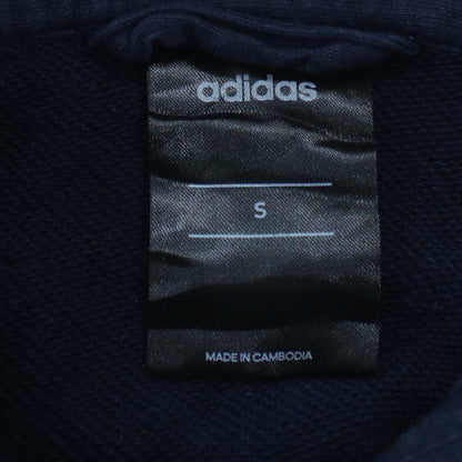 Adidas Men’s Blue Full Zip Hooded Sweatshirt S Regular Fit