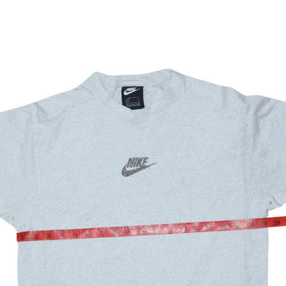Nike Mens Grey Small Short Sleeve Basic Logo Active T-Shirt