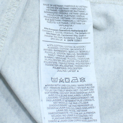 Nike Mens Grey Small Short Sleeve Basic Logo Active T-Shirt