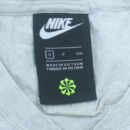 Nike Mens Grey Small Short Sleeve Basic Logo Active T-Shirt