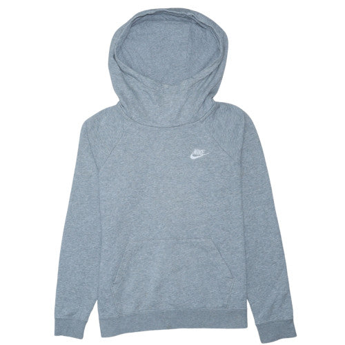 Nike Men's Grey Pullover Hoodie Small Lightweight Fleece Sportswear