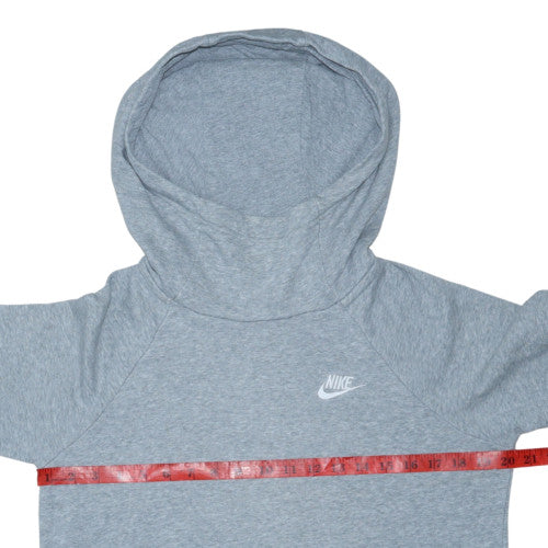 Nike Men's Grey Pullover Hoodie Small Lightweight Fleece Sportswear