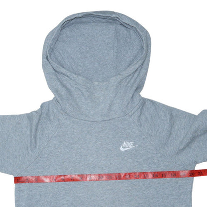 Nike Men's Grey Pullover Hoodie Small Lightweight Fleece Sportswear