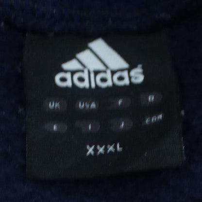 Adidas Men’s Blue 3XL Pullover Hoodie Serbia Sports Fleece