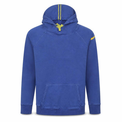 Nike Men Blue Pullover Hoodie M Sports Cotton Logo Hooded