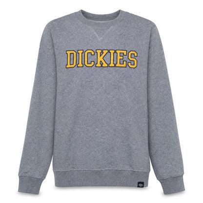 Dickies Mens Grey Crew Neck Pullover Sweatshirt XS