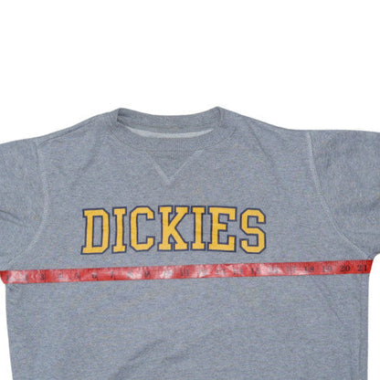 Dickies Mens Grey Crew Neck Pullover Sweatshirt XS
