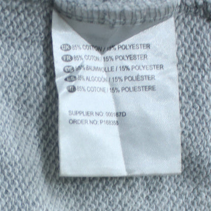 Dickies Mens Grey Crew Neck Pullover Sweatshirt XS