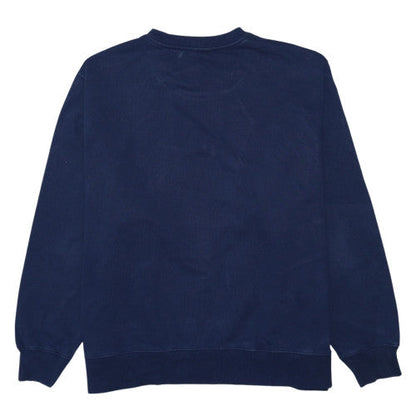 Nike Men's Blue 2XL Embroidered Swoosh Pullover Sweatshirt