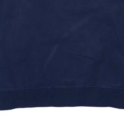 Nike Men's Blue 2XL Embroidered Swoosh Pullover Sweatshirt