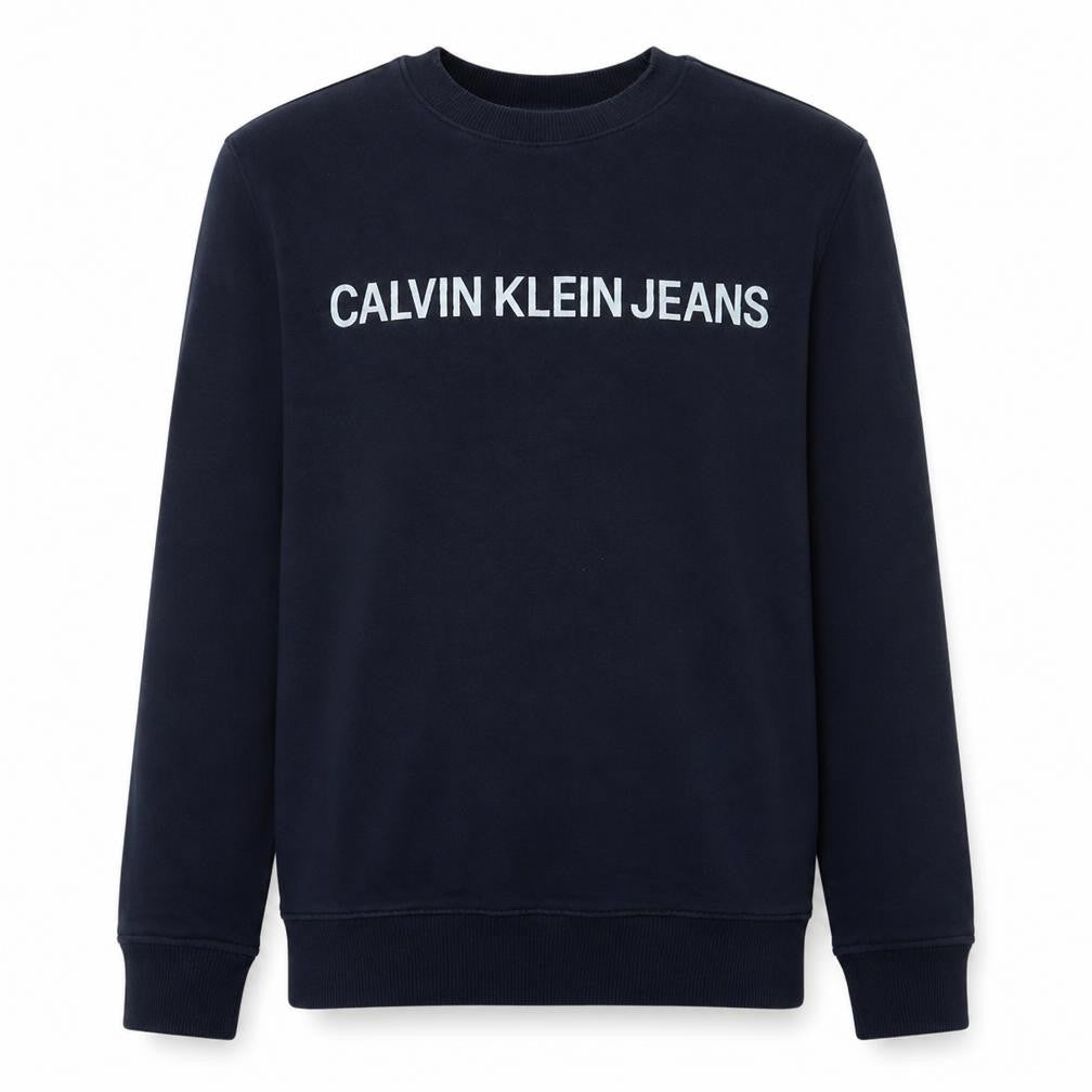 Calvin Klein Jeans Men's Blue XS Pullover Sweatshirt