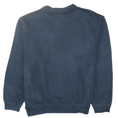 Nike Men's Blue Lipscomb Softball 1/4 Zip Fleece Sweatshirt Size S