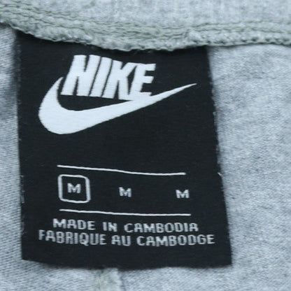 Nike Men's Grey Sweat Shorts M Elastic Waist Drawstring Pockets