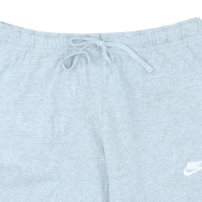 Nike Men's Grey Sweat Shorts M Elastic Waist Drawstring Pockets
