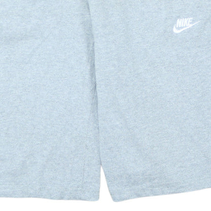 Nike Men's Grey Sweat Shorts M Elastic Waist Drawstring Pockets