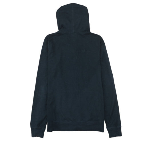 Nike Womens Black Full Zip Hoodie Size M Cotton Blend Casual Sportswear