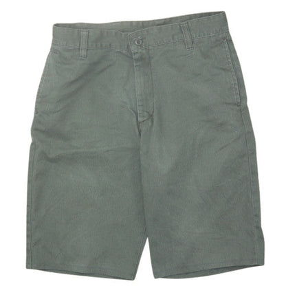 Carhartt Men's Green Chino Workwear Shorts Size 34 Regular Fit